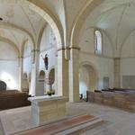 Lügde, kath. Kirche St. Kilian, Innenansicht nach Nordwesten. Foto: LWL/Dülberg.  (vergrößerte Bildansicht wird geöffnet)