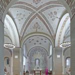 Schmallenberg-Berghausen, kath. Kirche St. Cyriakus, Innenansicht nach Osten. Foto: LWL/Dülberg. (vergrößerte Bildansicht wird geöffnet)
