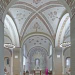 Schmallenberg-Berghausen, Catholic Church St. Cyriakus, interior view facing east. Photo: LWL/Dülberg. (vergrößerte Bildansicht wird geöffnet)