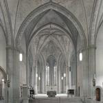 Lippstadt, Protestant Church of St. Mary, interior view facing east. Photo: LWL/Dülberg. (vergrößerte Bildansicht wird geöffnet)