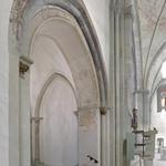 Lippstadt, Protestant Church of St. Mary, western arch of the former North Tower Chapel with ornamental and figurative wall painting. Photo: LWL/Dülberg. (vergrößerte Bildansicht wird geöffnet)