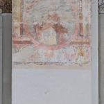 Lippstadt, Protestant Church of St. Mary, western arch of the former North Tower Chapel, north side, wall painting, Holy Female Martyr. LWL/Dülberg. (vergrößerte Bildansicht wird geöffnet)