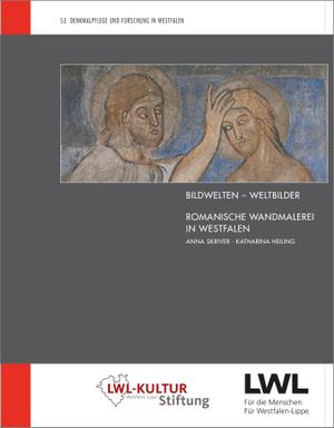 Cover der Publikation Bildwelten - Weltbilder. Romanische Wandmalerei in Westfalen. (vergrößerte Bildansicht wird geöffnet)